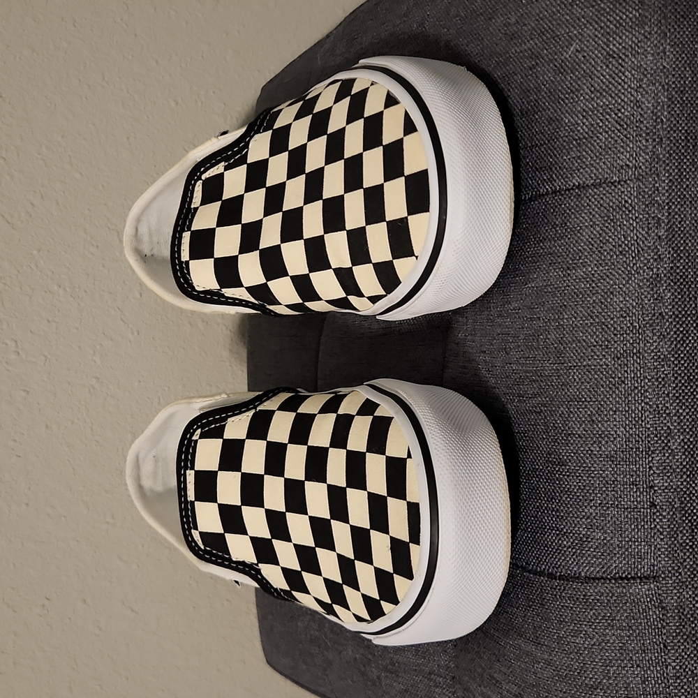 Vans Checkerboard Slip-On Shoes